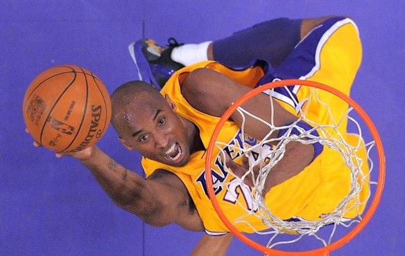 2012: Los Angeles Lakers guard Kobe Bryant puts up a shot during Game 7 of their first-round NBA basketball playoff series against the Denver Nuggets in Los Angeles. 