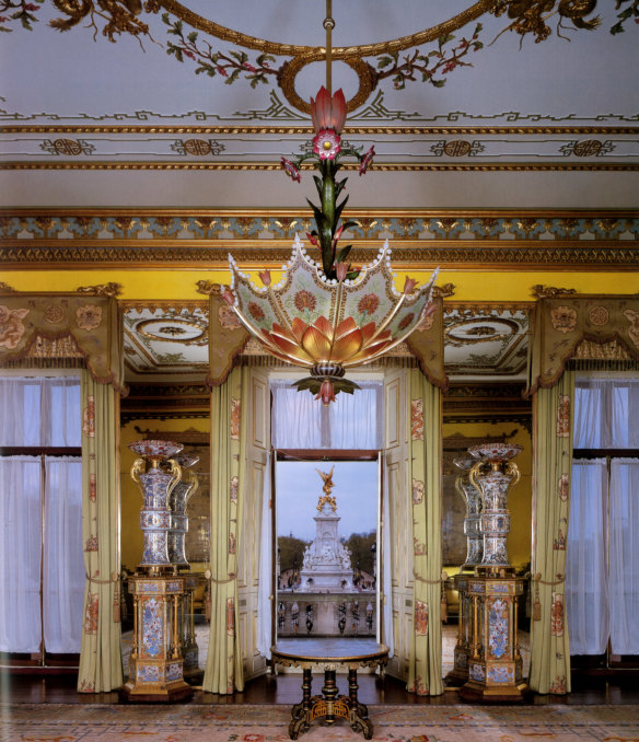 Buckingham Palace’s Centre Room opens out onto the famous balcony.