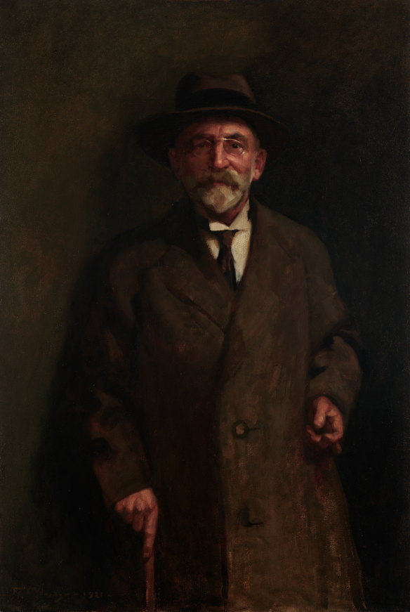 The Florence Rodway portrait of JF Archibald, for whom the portrait prize is named.