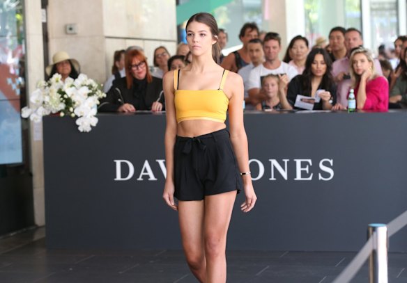 David Jones AW18 launch Melbourne model castings