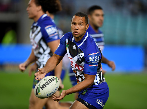 Bidding farewell: Wests Tigers-bound Moses Mbye.