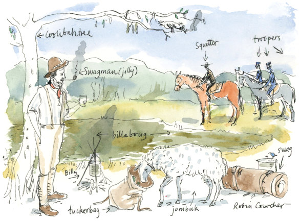 Illustration: Robin Cowcher.