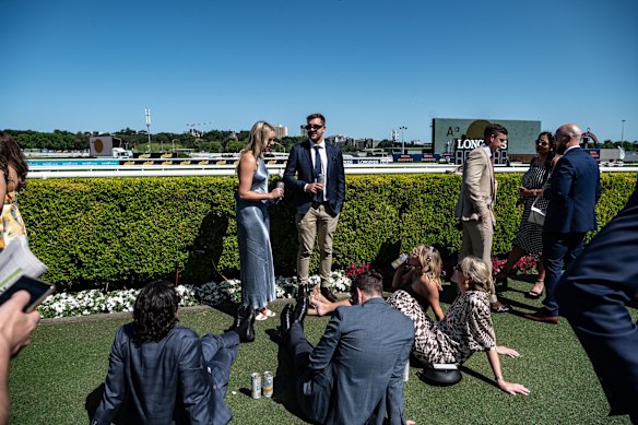 The crowd at Everest Day, Royal Randwick Racecourse.