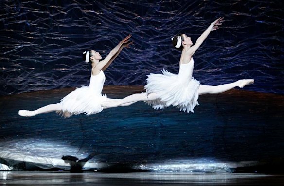 Guardian Swans Ako Kondo (left) and Juliet Burnett.