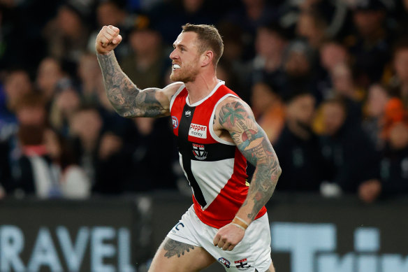 Saints forward Tim Membrey is in a race to be fit for round one.