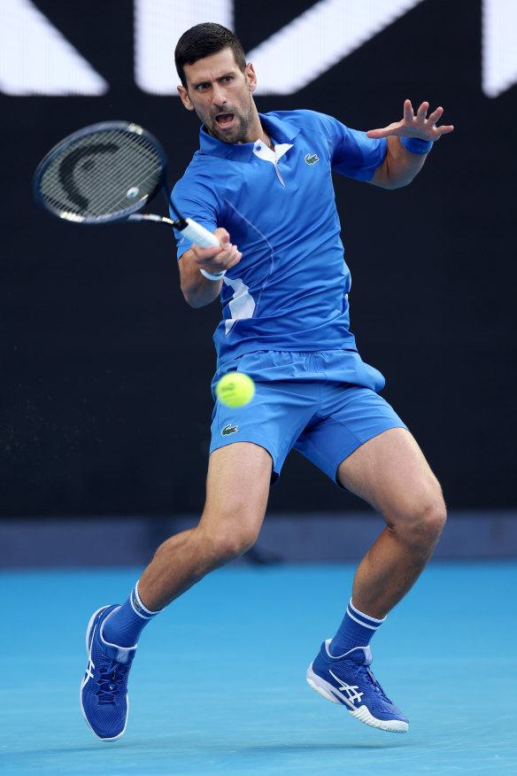 Novak Djokovic’s short shorts are an early winner in 2024.