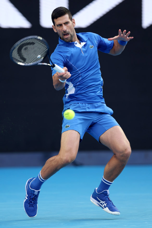 Novak Djokovic’s short shorts are an early winner in 2024.