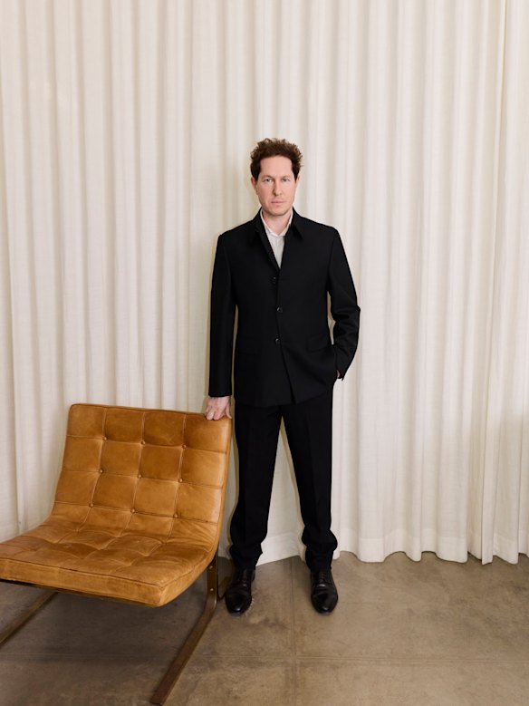 Marc Freeman says he would never wear florals, but happily wears tech pants to the office.