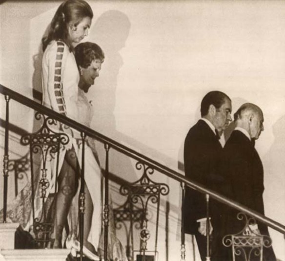 Lady Sonia McMahon in that dress.