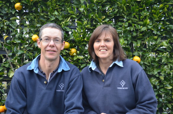 Chris and Jenny England of Merrywood Plants.