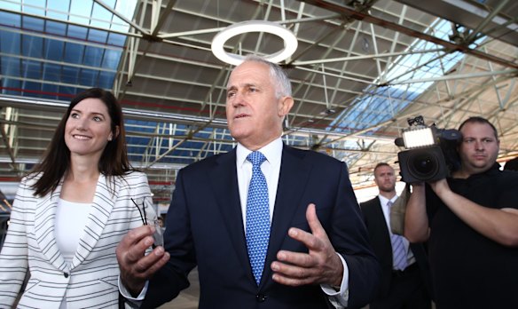 Prime Minister Malcolm Turnbull visited Flinders University in Tonsley, Adelaide with candidate Nicolle Flint on Friday 13 May 2016. 