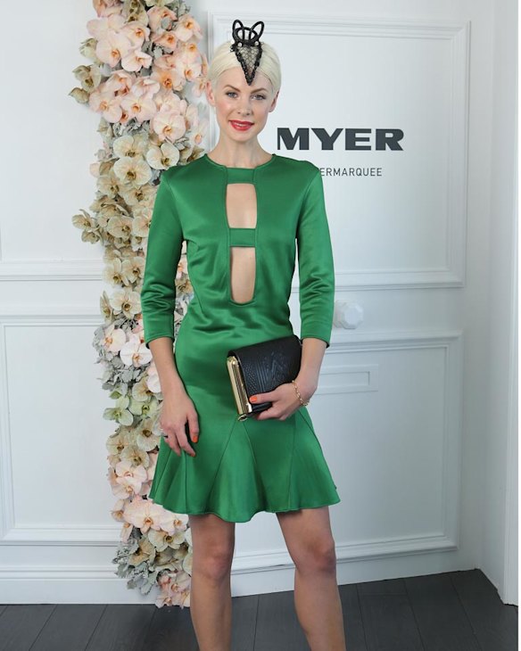 Kate Peck at the Myer Marquee on Melbourne Cup Day at Flemington Racecourse on November 4, 2014 in Melbourne, Australia.  