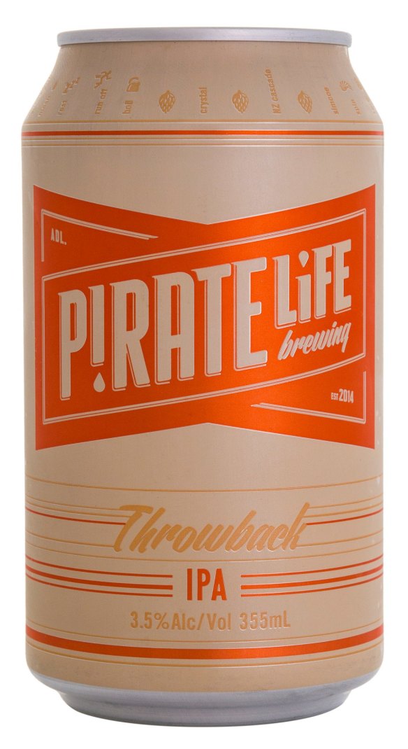 Pirate Life, Throwback IPA, 3.5% ABV
