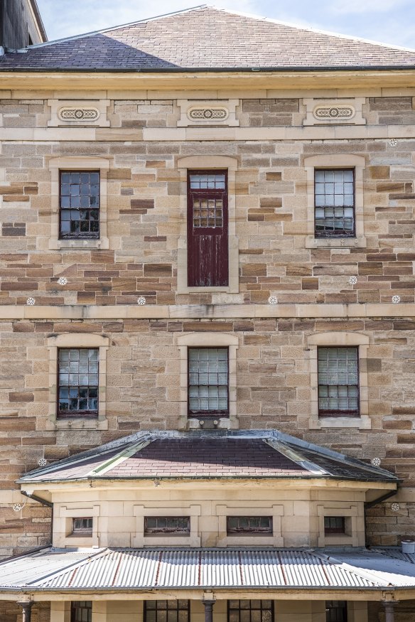 What appears to be an elevated doorway at Callan Park.