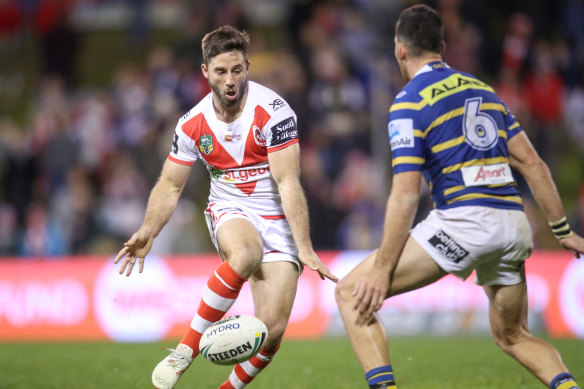 Title hunt: Ben Hunt has already put his Origin dropping in the past and is ready for a Dragons title charge.