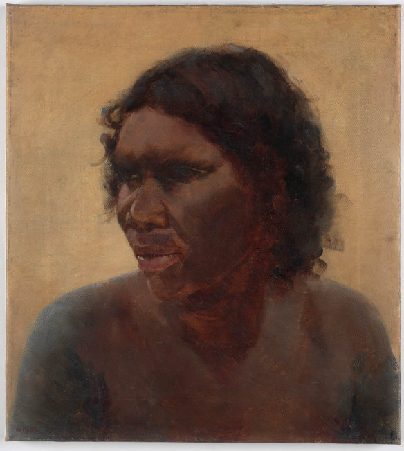 Maria Yulgivar (Portrait of an Aboriginal Woman) by Tom Roberts.