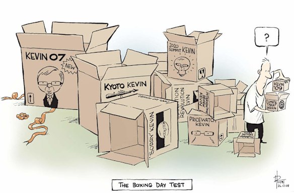 The Kevin Rudd cartoons, from David Pope
