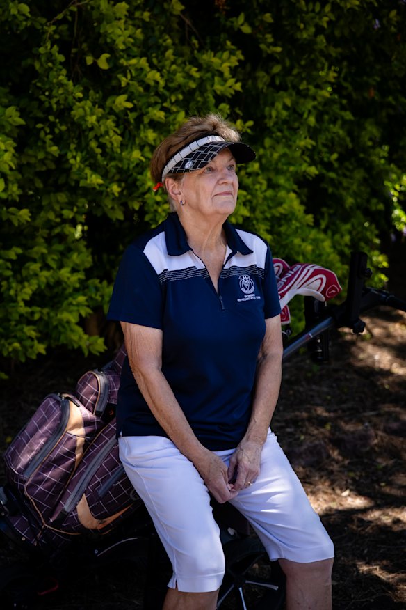 Gerri Shaw, a member of 16 years, says the money has destroyed Marrickville Golf Club.