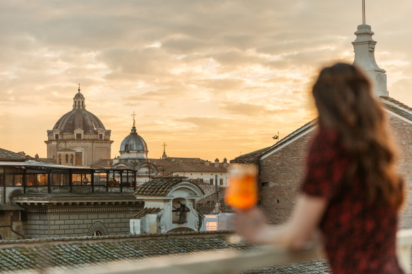 Rooftop views from Six Senses.