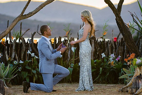 Finale: Blake Garvey makes his choice by proposing to Sam Frost.