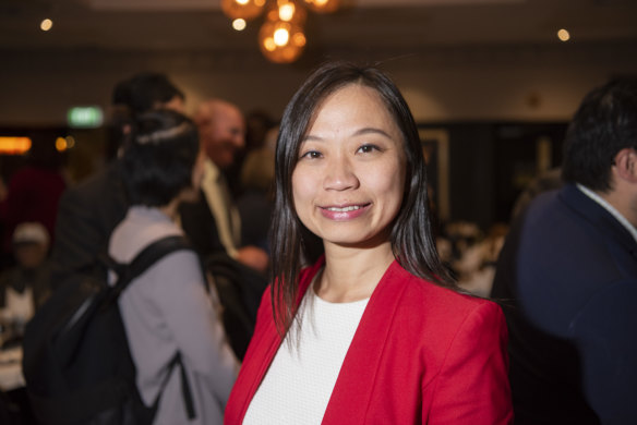Jennifer Yang promised to ban alcohol at the Town Hall should she become lord mayor. 