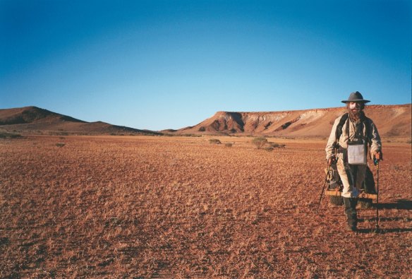 Desert dweller: Jon Muir on his unsupported walk across the centre of Australia. 