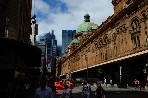 Queen Victoria Building in Sydney.
