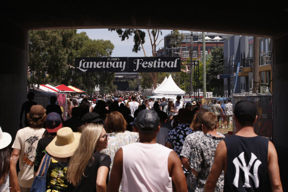 Melbourne’s St Jerome’s  Laneway Festival is transplanted to Sydney this month.