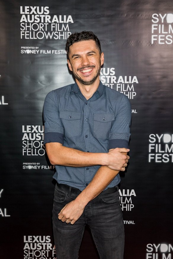 Goran Stolevski, director of My Boy Oleg, at the Lexus Australia Short Film Fellowship gala.