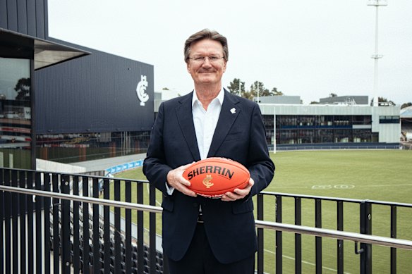 Carlton president Rob Priestley says the club will use the final eight rounds to assess what it needs to do to re-emerge as an on-field power.