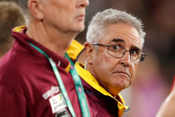 Chris Fagan has also officially returned to work as Lions coach, as he seeks to clear his name in an AFL investigation.