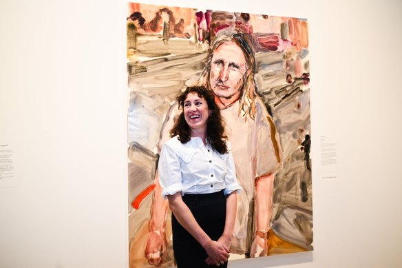 Laura Jones has won the Archibald Prize with a portrait of Tim Winton.