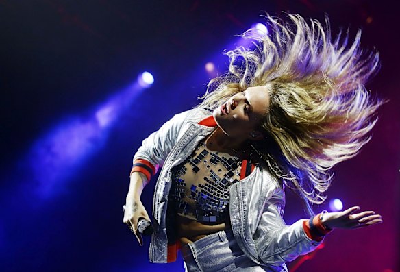 Tove Lo performs during Splendour in the Grass