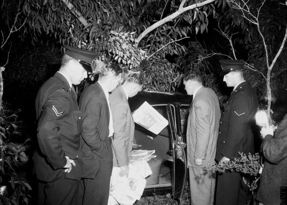 "Police found a number of newspapers in the car including the Herald, detailing the escape."