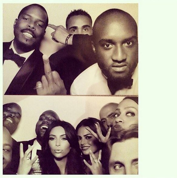 Tracey Mills posted these group shots from the wedding photo booth.