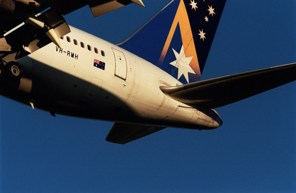 An Ansett plane