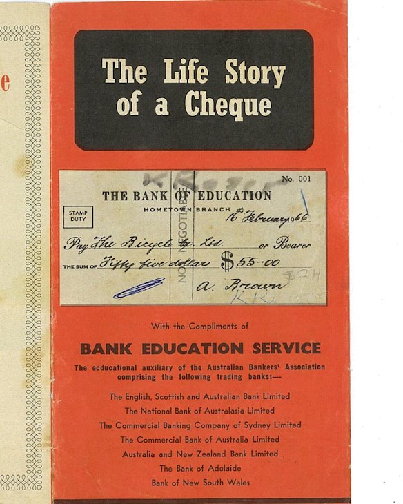 The life story of a cheque
