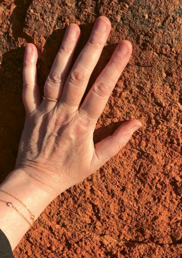 Smith’s visit to Uluru was like “touching the stars and the planets and everything at once”.