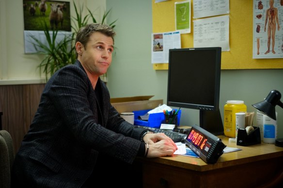 Rodger Corser as Hugh Knight in <i>Doctor Doctor</i>. 
