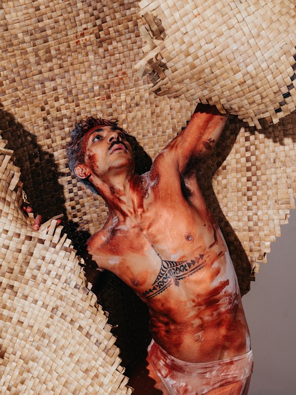 Daniel Mateo, dancer and co-choreographer of Brown Boys for Bangarra’s coming production of Sheltering.