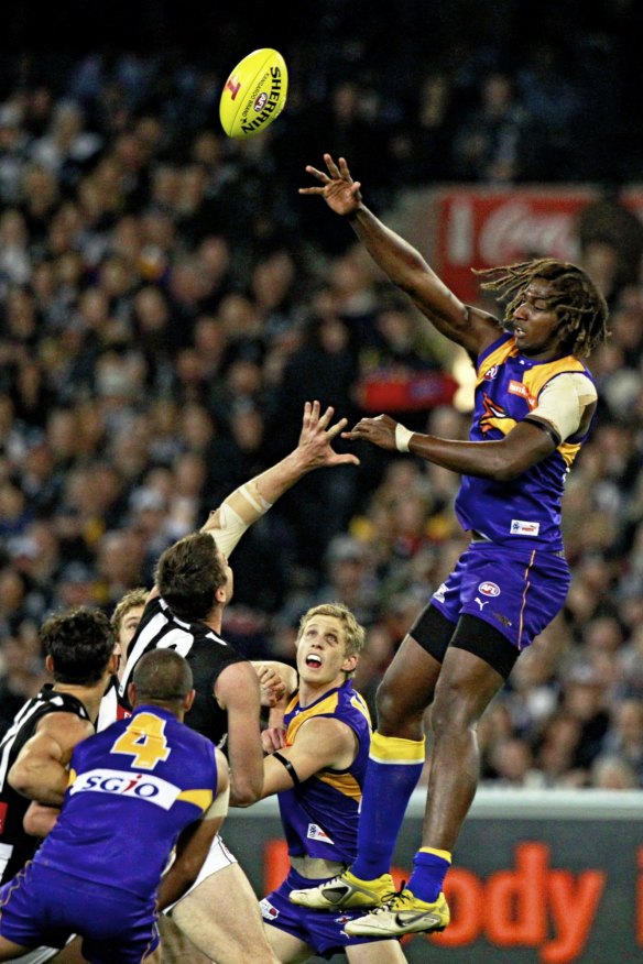 Nic Naitainui in full flight: Rarely has a player been as athletically gifted.