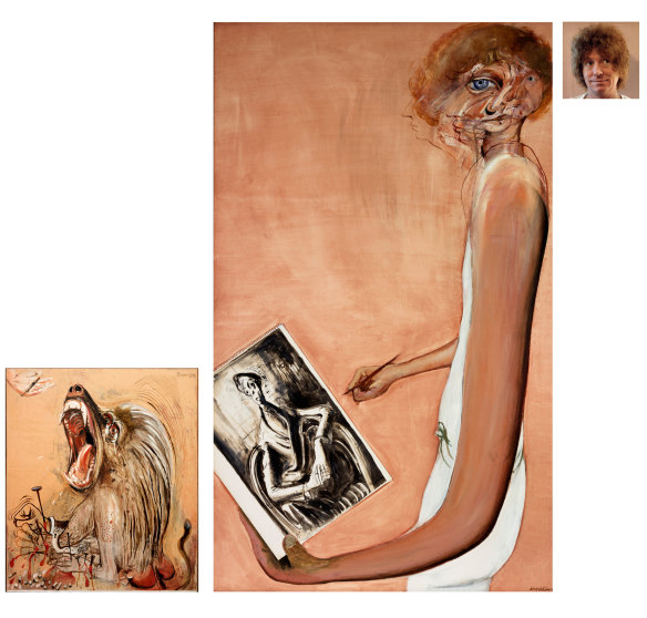 Archibald Prize 1978 winner Brett Whiteley’s  ‘Art, life and the other thing’.