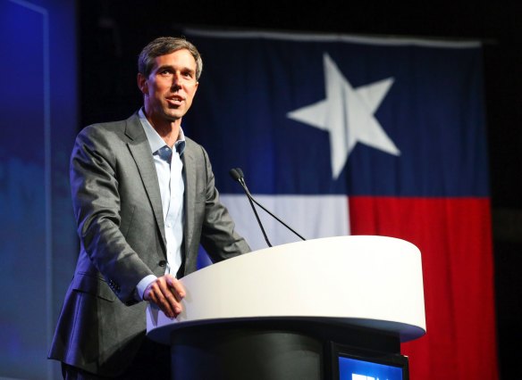 Former congressman Beto O'Rourke has been working to mobilise voters in Texas