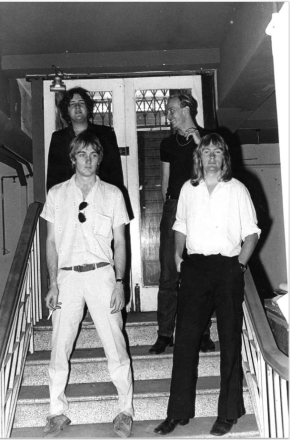 The Saints in Brisbane in 1976.