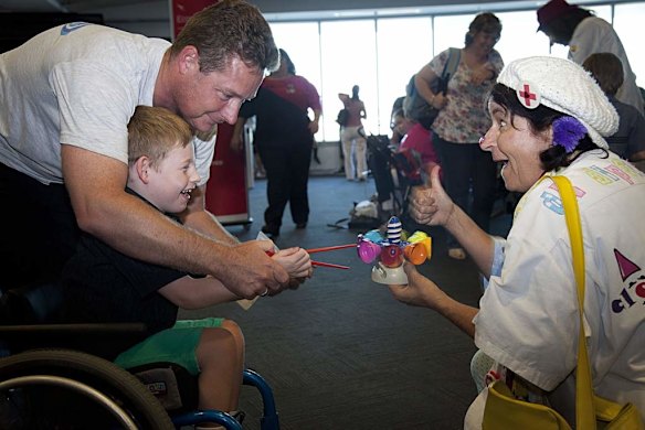 Kalparrin kids get sky high on charity flight