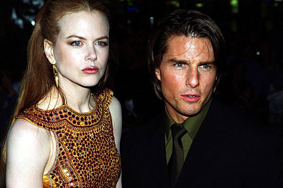 Tom Cruise and Nicole Kidman in 1999.