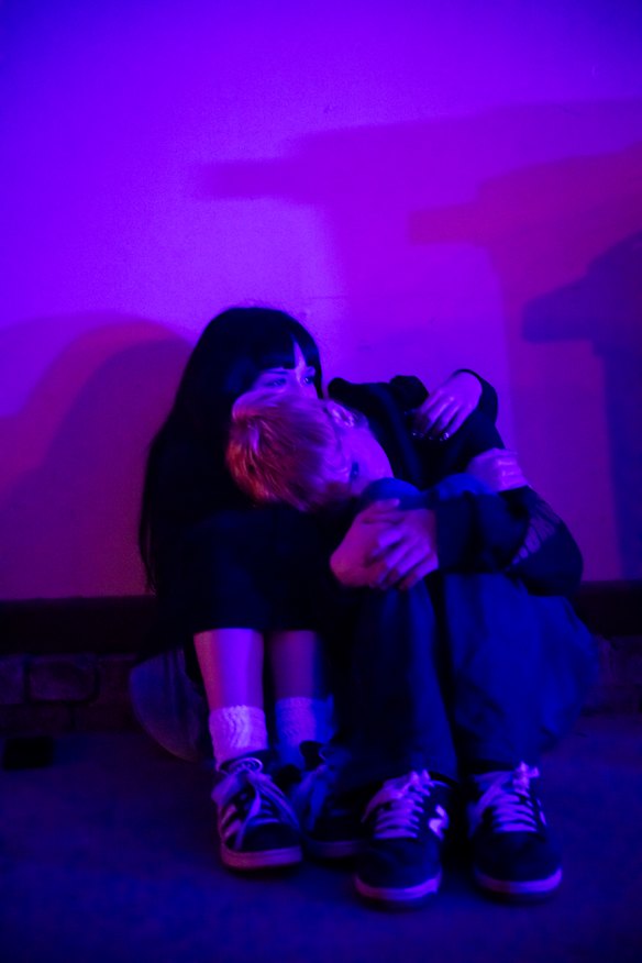 Tiredness kicking in towards the end of The Gig’s inaugural night.
