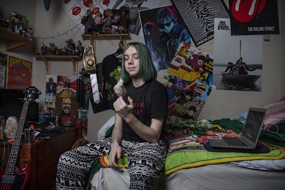 Jarvis Ayres. Jarvis, a music buff, has been looking forward to going to pub gigs and festivals that are off-limits to under-18s. Due to COVID restrictions, he might have to wait even longer. "It won't be long, hopefully, until everything clears up," he says.

