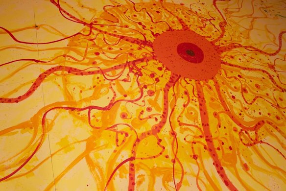 The completed artwork.