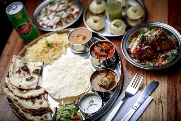 10 Delhi Streets Indian restaurant in Melbourne CBD.